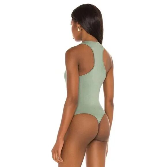 Nbd Corinna Bodysuit in Sage - Picture 4 of 7
